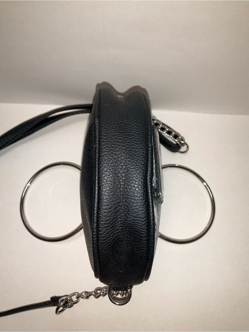 Marc New York by Andrew Marc Round Mini Handbag Snakeskin Print Crossbody Bag - Picture 10 of 13